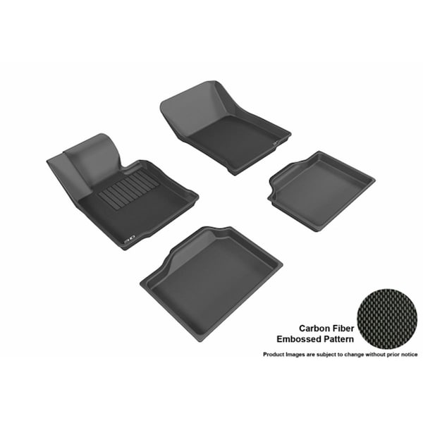 U-Ace 3D Maxpider All 2 Row Custom Fit Kagu Black Floor Mat for 2014-2016 Mini Countryman Models L1MN00901509 - main